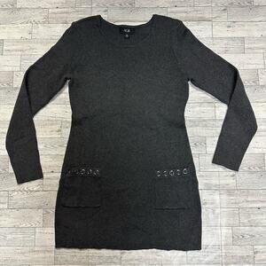 AGB | Knitted Short Dress | Dark Gray | XL